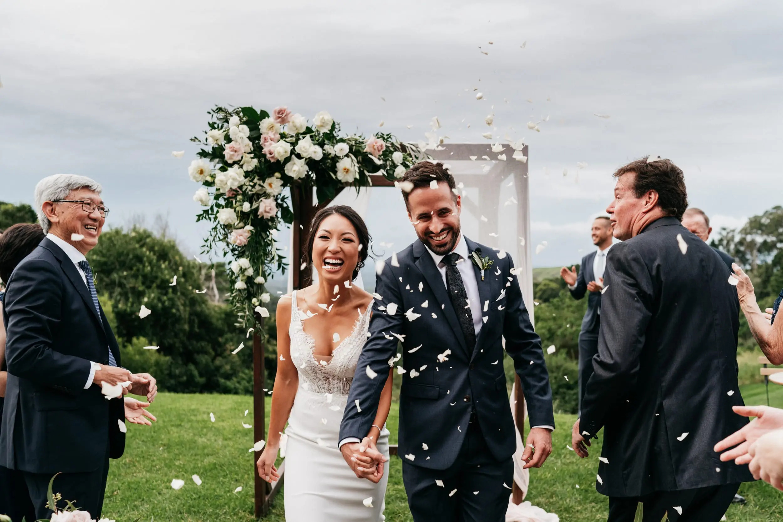 First Kiss Wedding