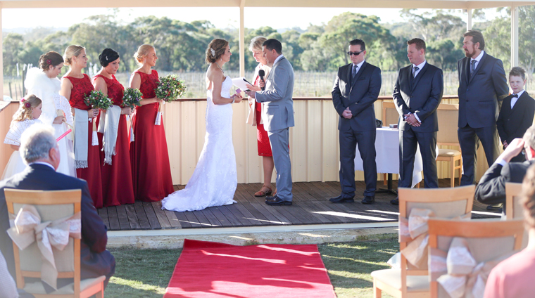 Outdoor Garden Wedding in Camden