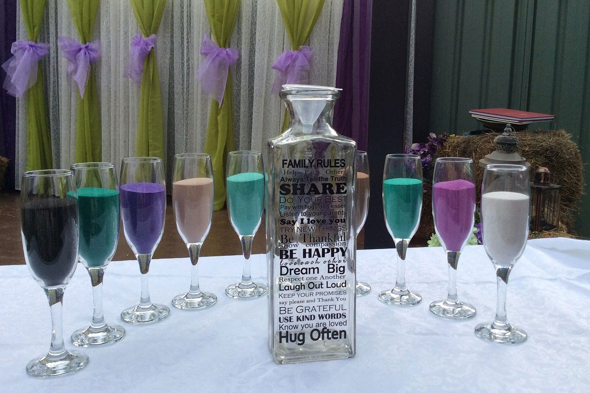 Sand Blending Ceremony